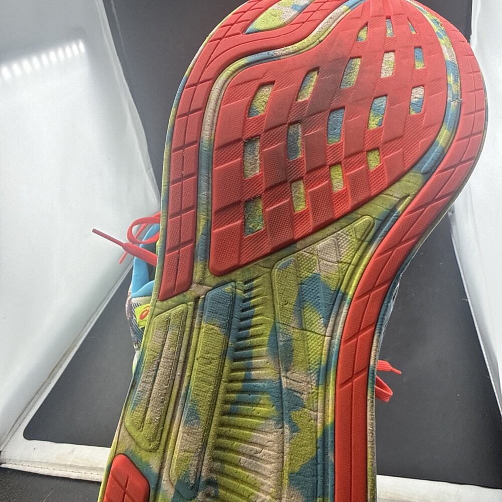 ASICS Noosa Tri 13 Color Injection Hazard Green Digital Aqua 1011B021-300 Men 12 - Picture 8 of 9